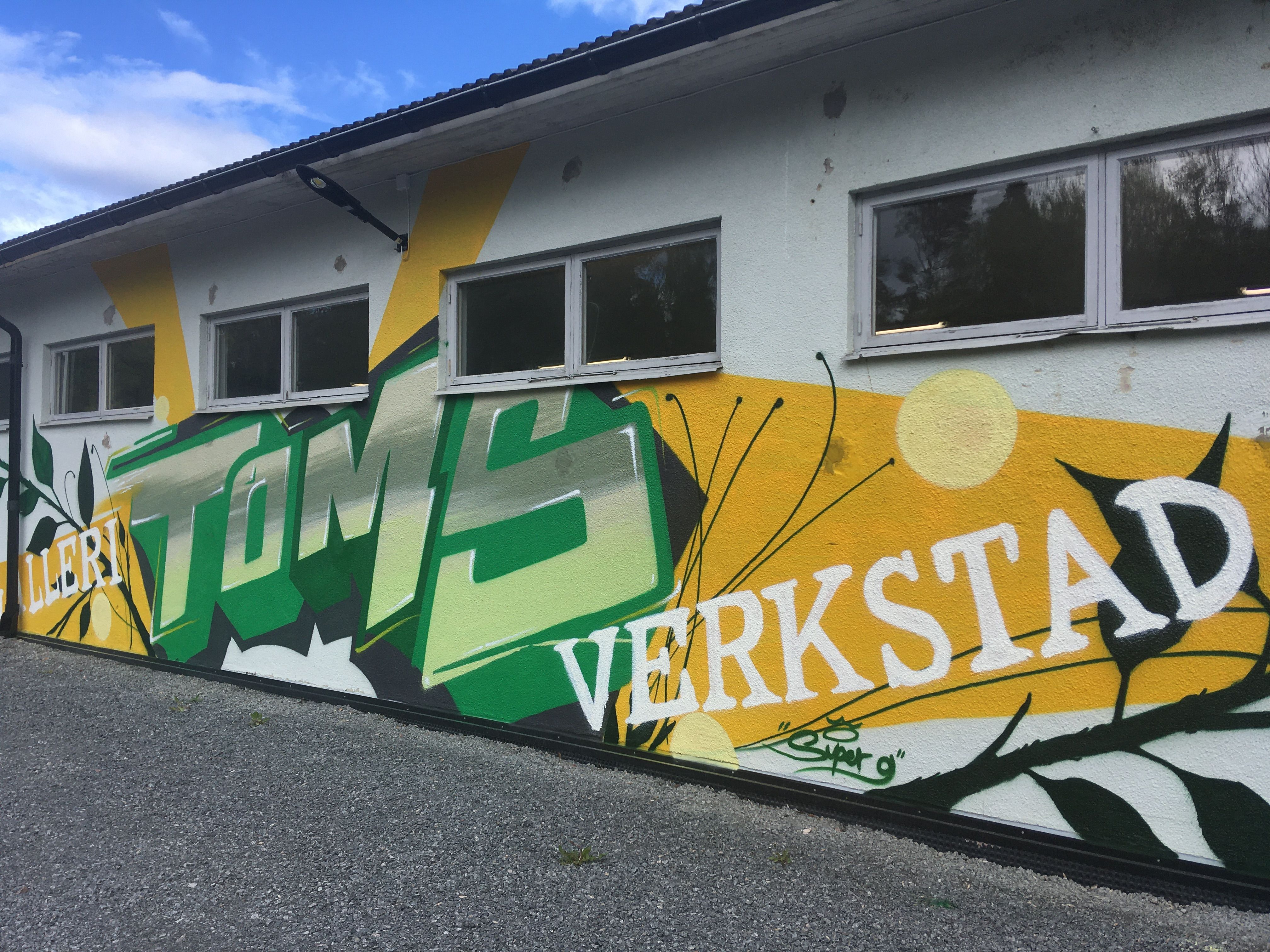 Entré till Stalleriet på Sahlströmsgården