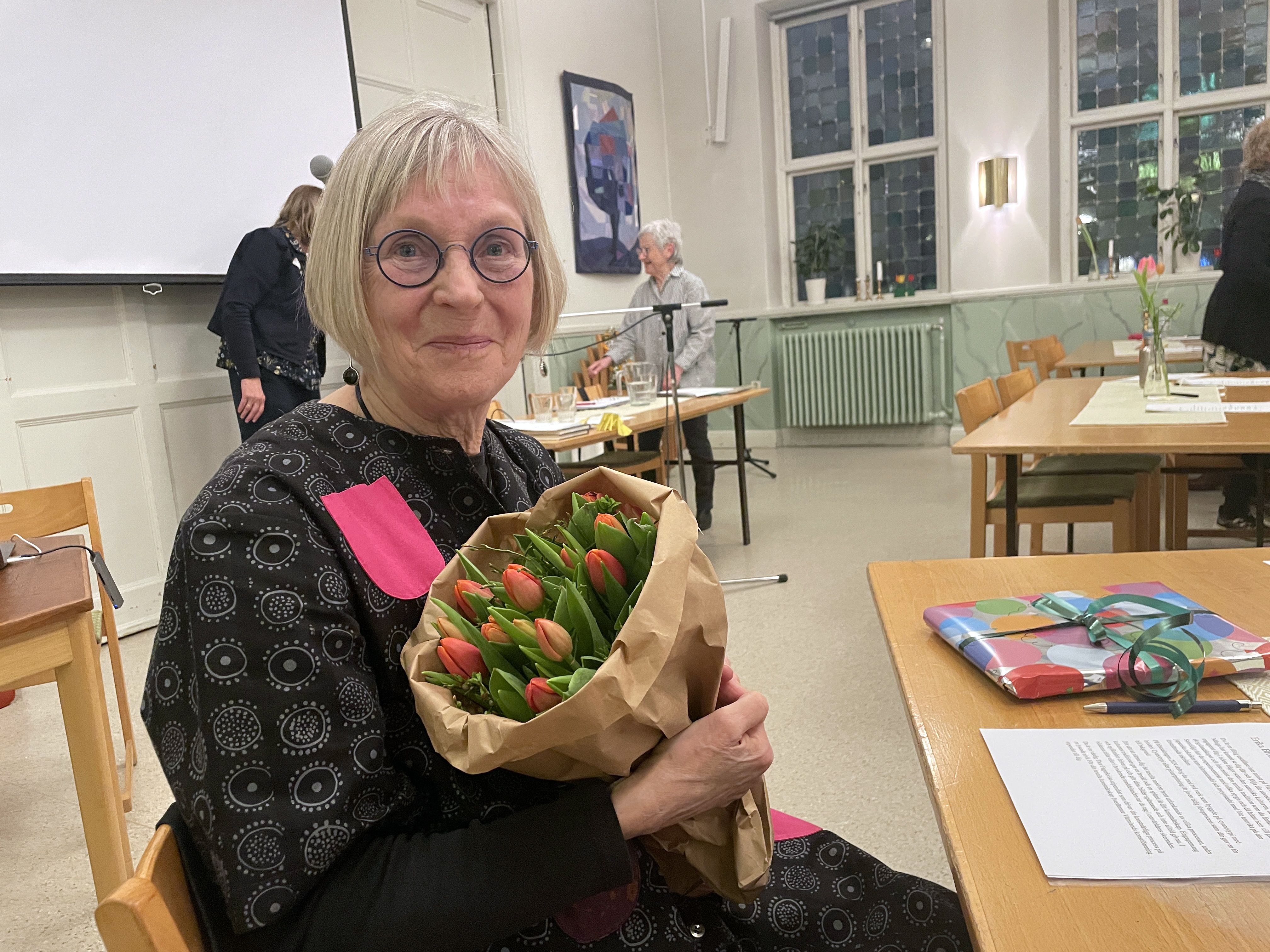 Elsa Hallbäck avtackades